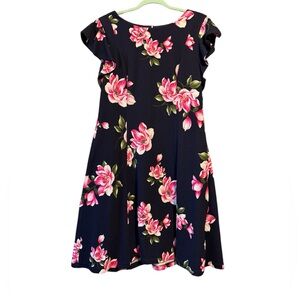 Floral Navy Dress